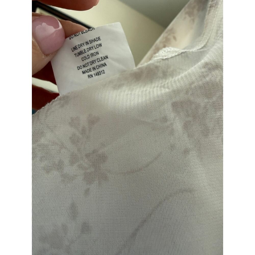 Fortunate One Cream and Tan Midi Dress - Picture 9 of 9